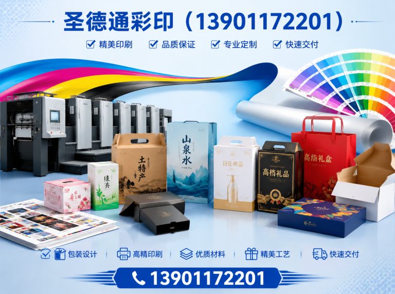 房山区包装印刷展示图